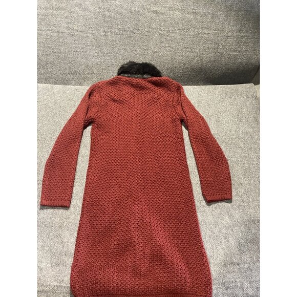 Style & Co Knit Coatigan Women’s Size M Red Long Sleeve NWT MSRP $65 - Picture 8 of 9